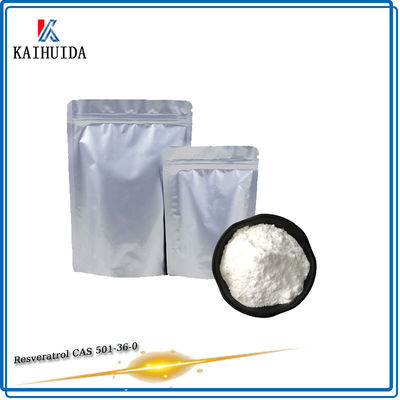 Las sustancias químicas naturales del Resveratrol del extracto de Cuspidatum del Polygonum pulverizan CAS 501-36-0