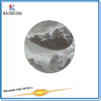 la sarcosina blanca de la materia prima de los aditivos alimenticios 25kg pulveriza CAS 107-97-1