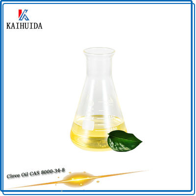 Aceite de clavo crudo natural amarillo claro CAS 8000-34-8 180kg/drum