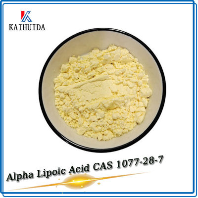 Pharma y ácido alfa lipoico de grado alimenticio CAS 1077-28-7 en stock