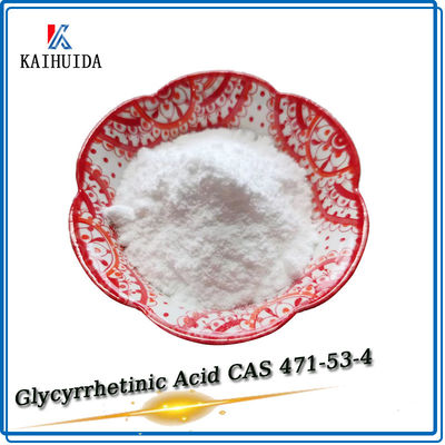 Cosméticos Materia prima Blanqueador de piel Enoxolona ácido glicirretínico en polvo CAS 471-53-4