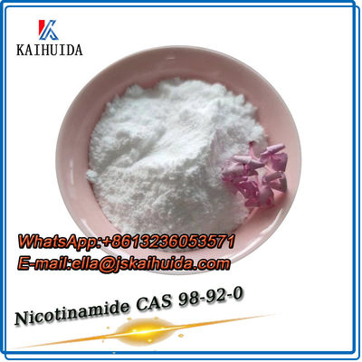 CAS 98-92-0 Cosméticos Materia prima Nicotinamida Vitamina B3 en polvo