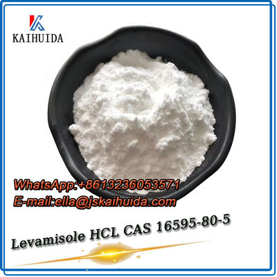 CAS 16595-80-5 Materiales veterinarios 99% Levamisol HCl / Clorhidrato